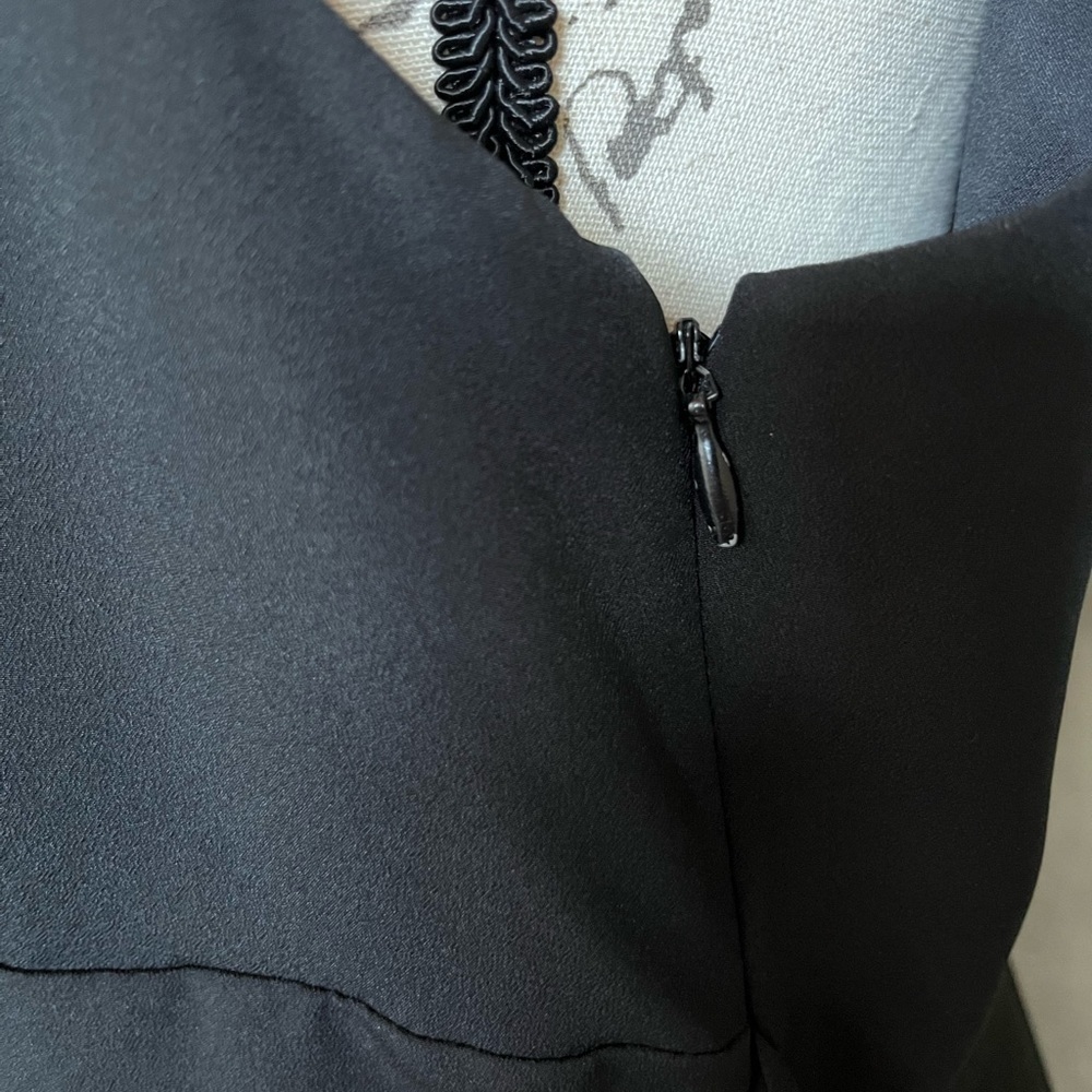 Gianni Bini Black Ruffle Dress - Picture 7 of 8